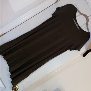 NWOT SHEIN olive green T-shirt dress WITH POCKETS!
